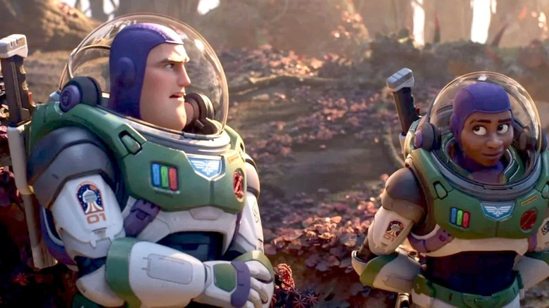 Buzz Lightyear and Izzy - Lightyear