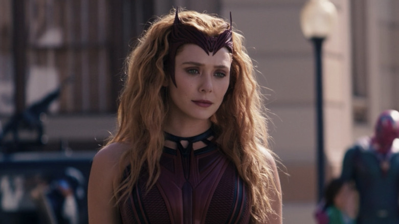 Elizabeth Olsen as Wanda/Scarlet Witch in Doctor Strange in the Multiverse of Madness