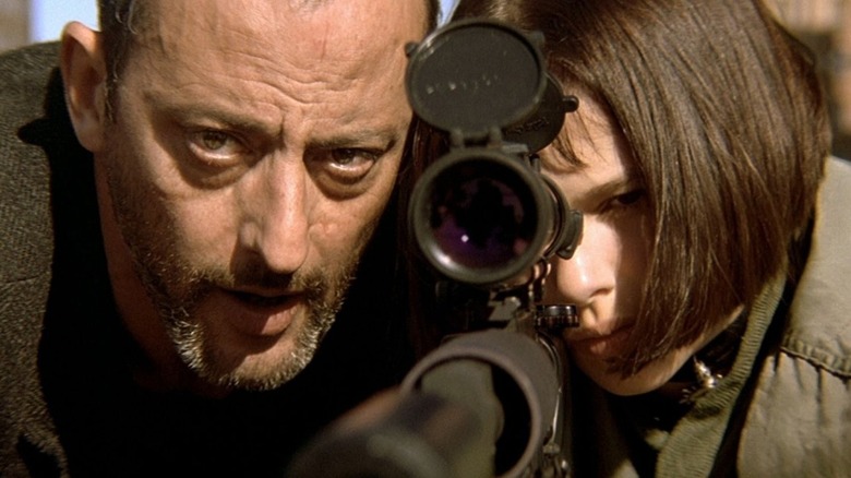 Leon The Professional hitman training