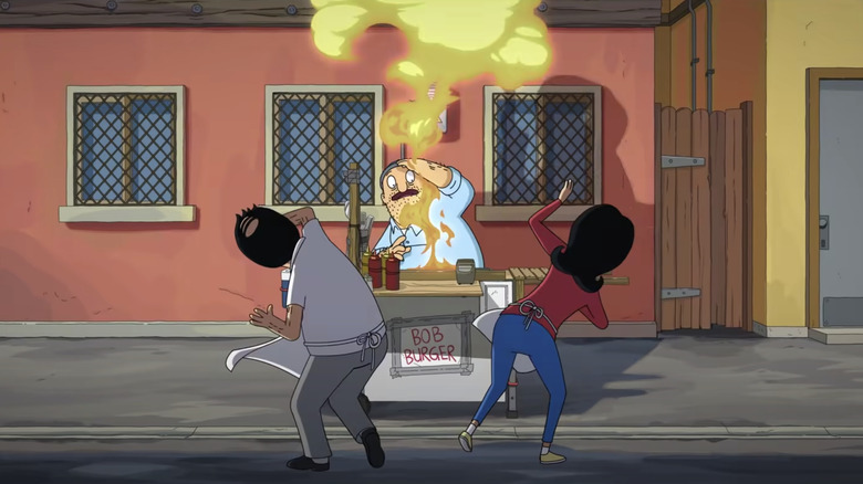 Bob, Teddy, and Linda in The Bob's Burgers Movie