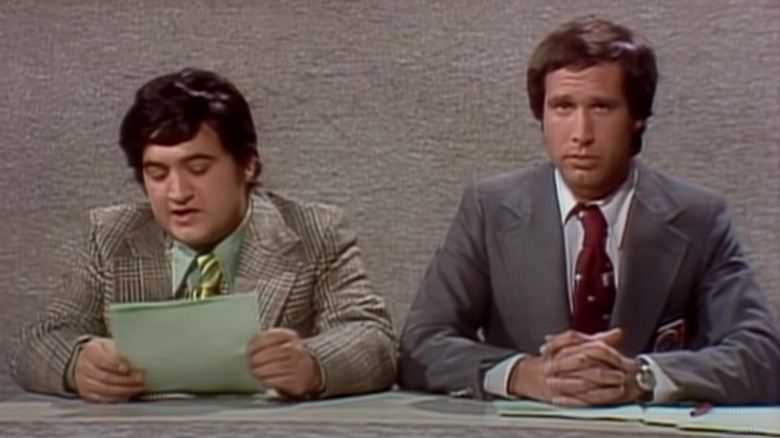 John Belushi, Chevy Chase, SNL