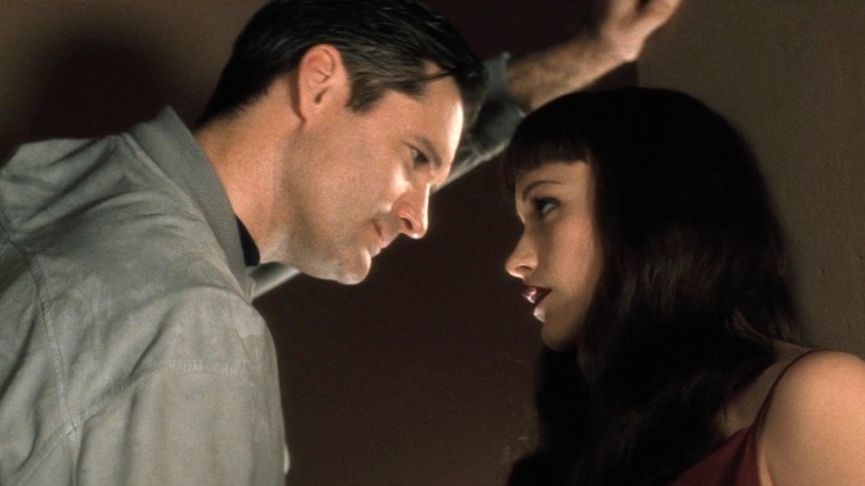 Bill Pullman corners Patricia Arquette in Lost Highway