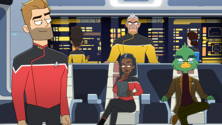 Star Trek: Lower Decks crew