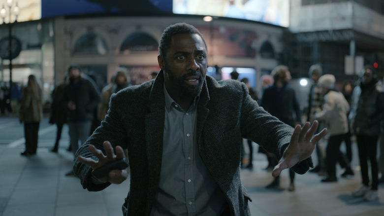 Idris Elba as John Luther in Luther The Fallen Sun