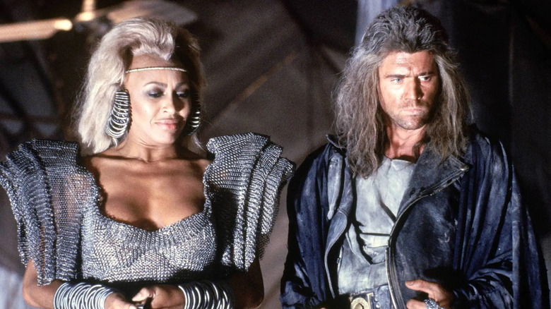 Mel Gibson and Tina Turner in Mad Max Beyond Thunderdome
