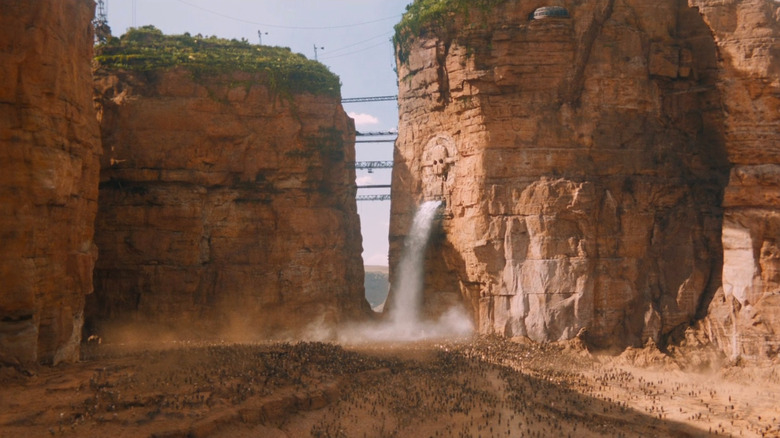 Mad Max: Fury Road Citadel waterfall