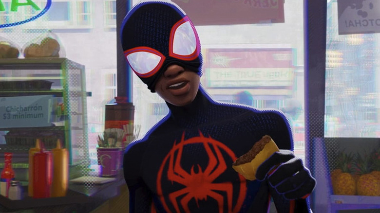 Miles Morales in Across the Spider-Verse