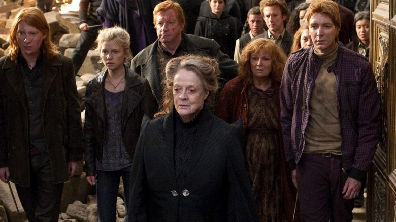 Maggie Smith as Professor Minerva McGonagall