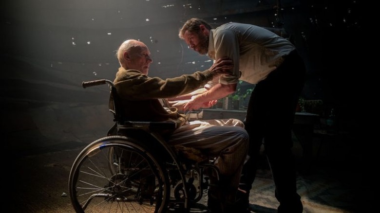 Logan, Professor X in wheelchair