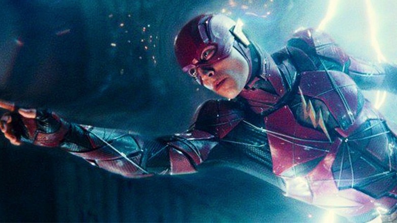 Ezra Miller as The Flash in Justice League