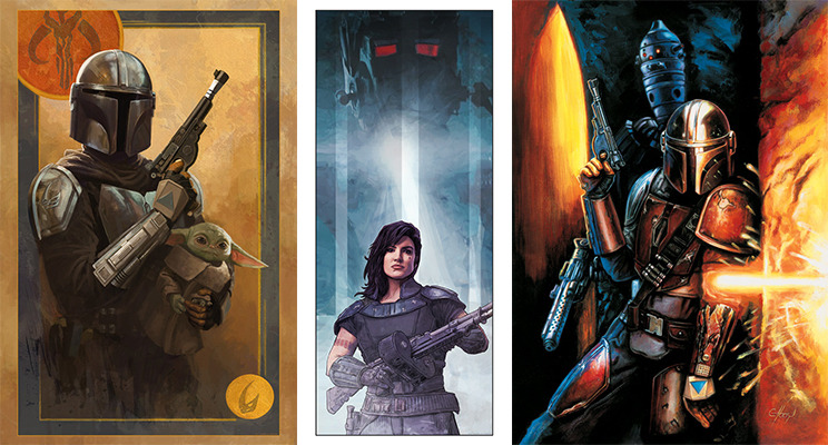 The Mandalorian Acme Archves Prints