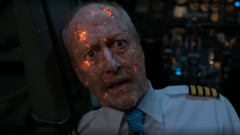 Frank Deal as Captain Daly turning into ash on Manifest