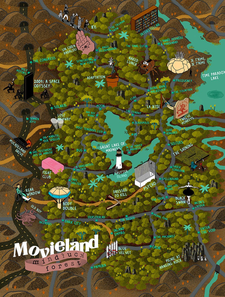 Maps of Movieland