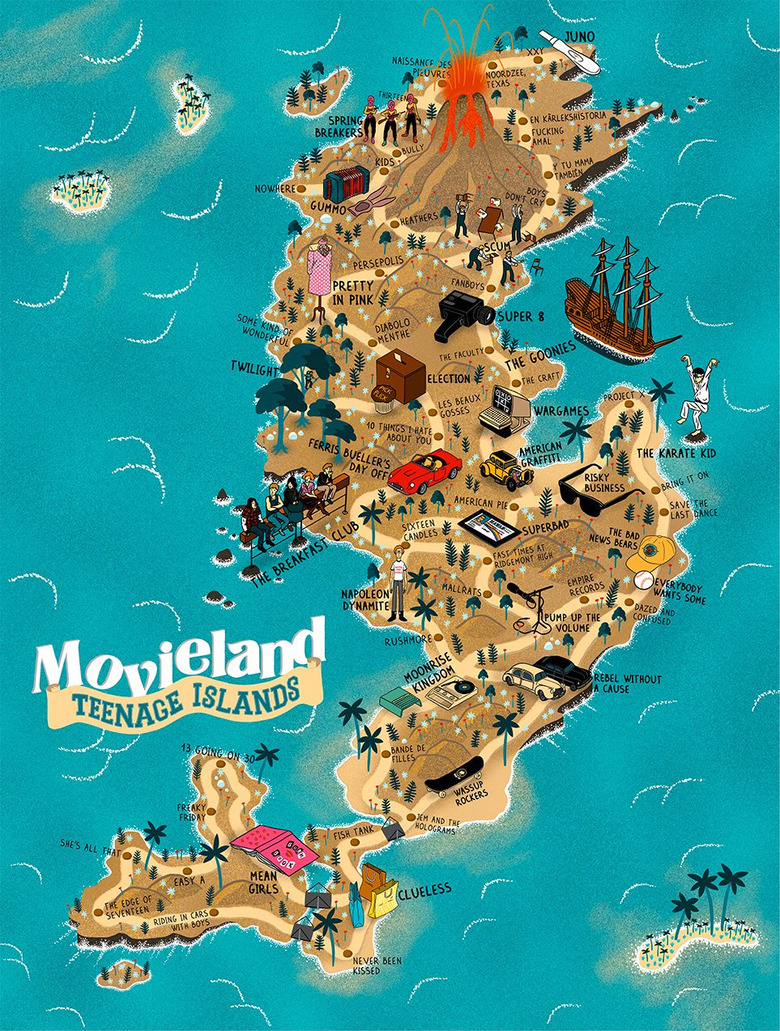 Maps of Movieland