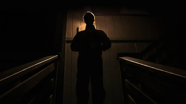 Mark Duplass in shadow in Creep 