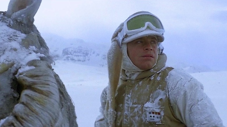 Luke on Hoth in Star Wars: The Empire Strikes Back