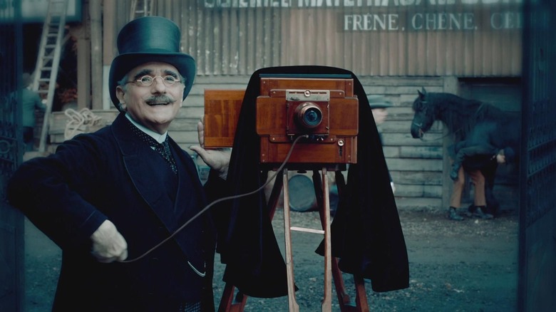 Martin Scorsese's cameo in Hugo