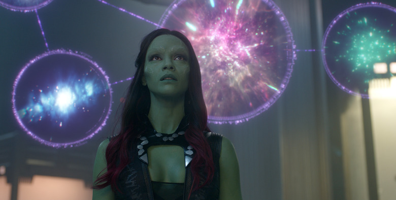 Marvel's Guardians Of The Galaxy Gamora (Zoe Saldana). Ph: Film Frame ©Marvel 2014