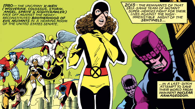 X-Men 142 Days of Future Past Kitty Pryde Sentinels