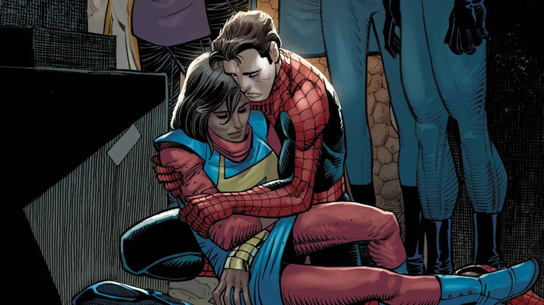Incrível Homem-Aranha #26 Sra. Marvel Kamala Khan John Romita Jr.