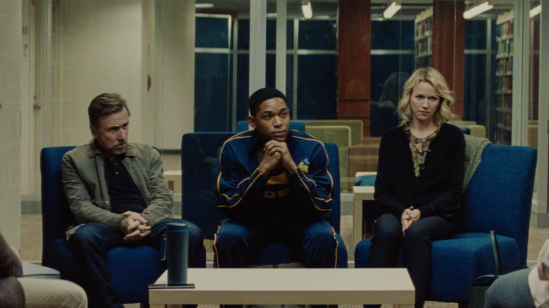 Tim Roth, Kelvin Harrison Jr. and Naomi Watts in Luce