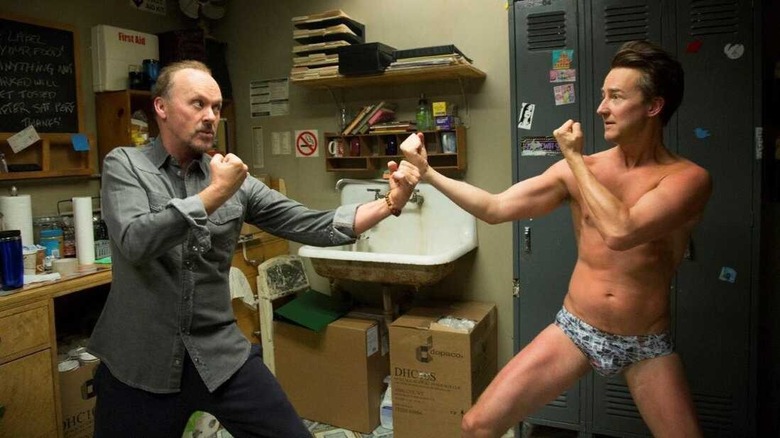 Birdman Edward Norton Michael Keaton