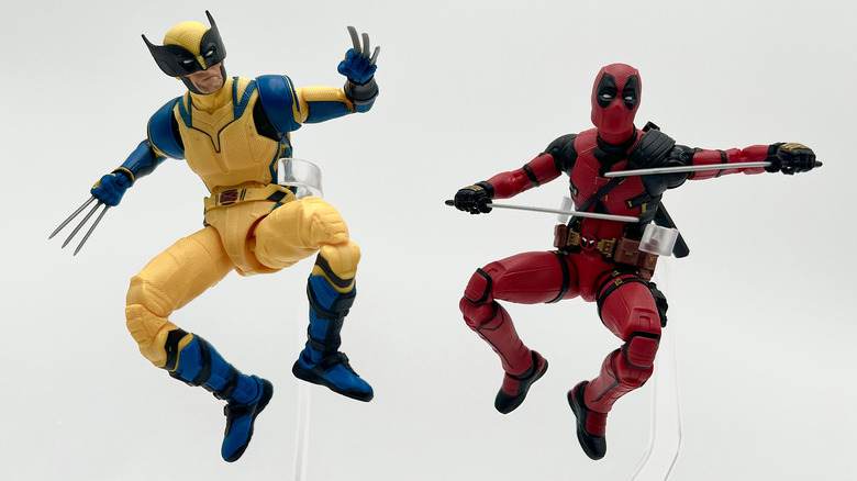 Marvel Legends Deadpool & Wolverine action figures