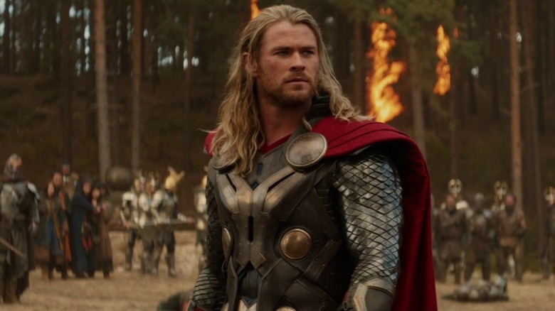 Thor looking away