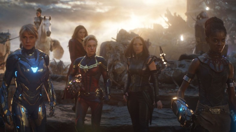 The female avengers in Avengers: Endgame