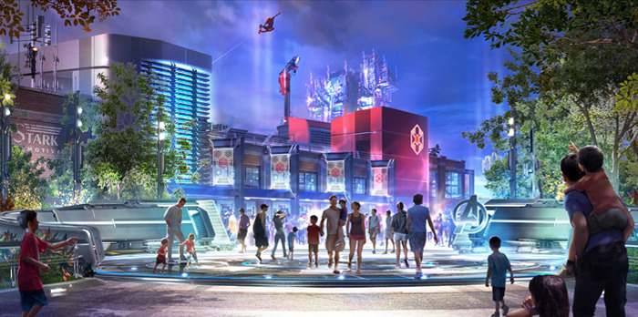 Disney Confirms More Marvel Theme Park Details Captain Marvel And 