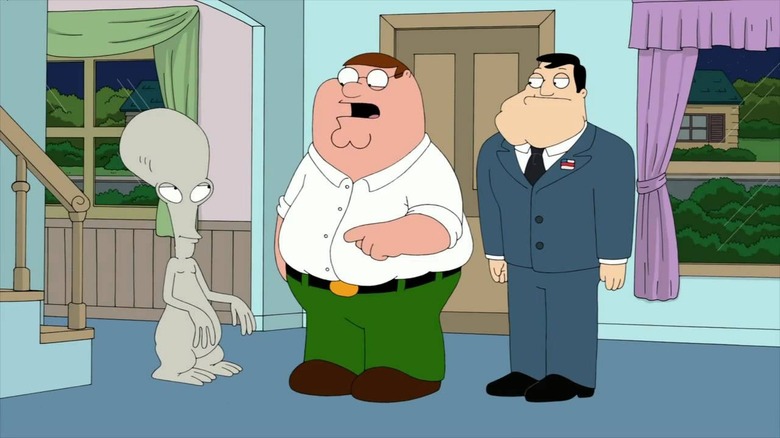 Family Guy American Dad crossover