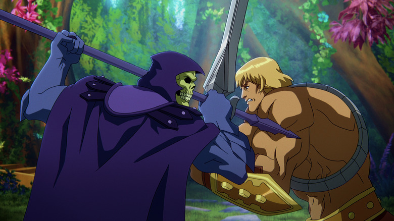 MOTU Revelation He-Man and Skeletor 