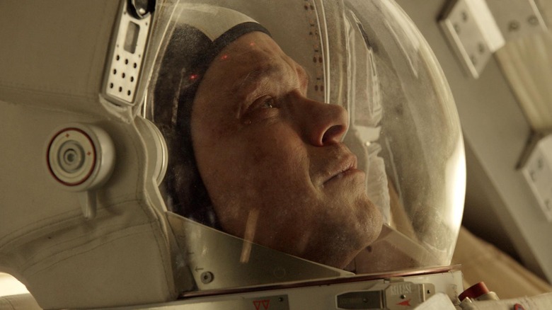 Matt Damon crying The Martian