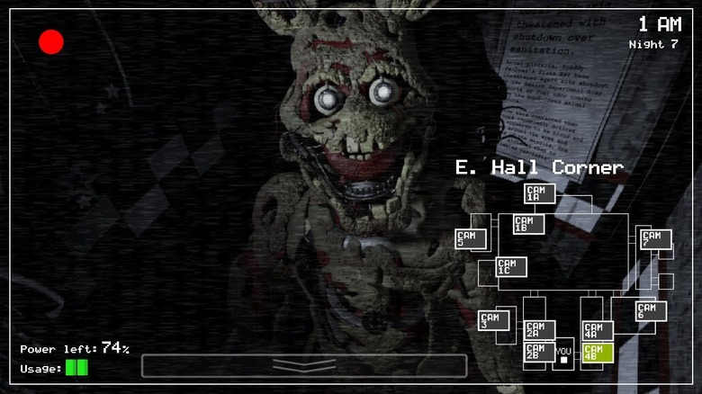 Scraptrap in Freddy Fazbear's Pizzeria Simulator