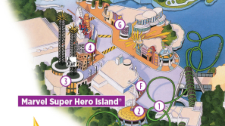 Islands of Adventure Map