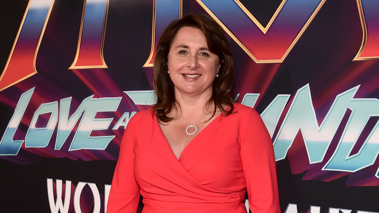 Victoria Alonso on the Thor: Love and Thunder red carpet