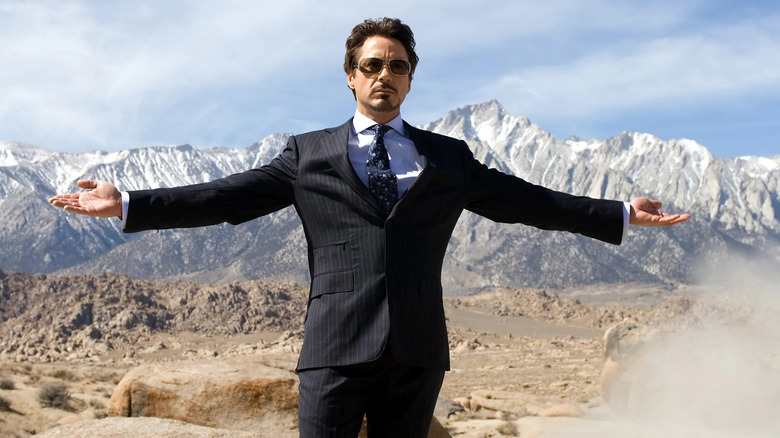 Robert Downey Jr in Iron Man