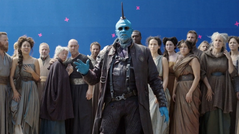 Yondu wearing sunglasses