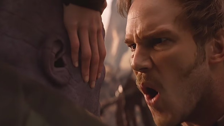 Peter Quill blames Thanos Infinity War