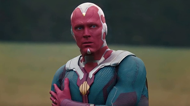 Vision looking sad