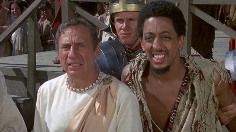 Mel Brooks and Gregory Hines in History of the World, Part I