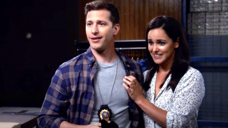 Brooklyn Nine-Nine Jake Amy engaged