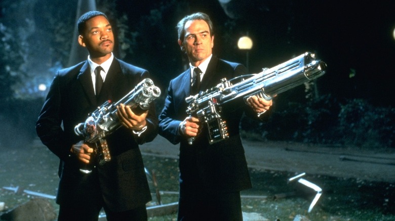 Will Smith and Tommy Lee Jones in Men in Black 