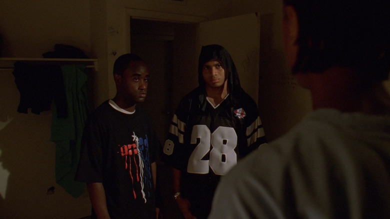 Bodie (J. D. Williams) and Poot (Tray Chaney) in The Wire