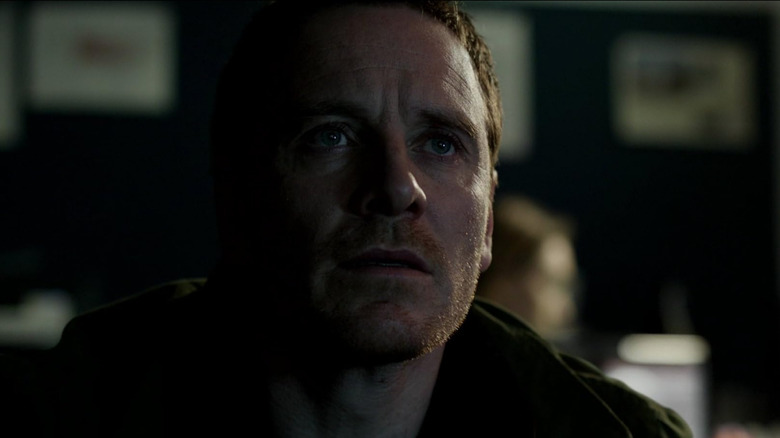 Michael Fassbender in The Snowman