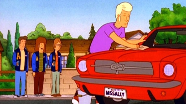 Young Hank and the gang in King of the Hill