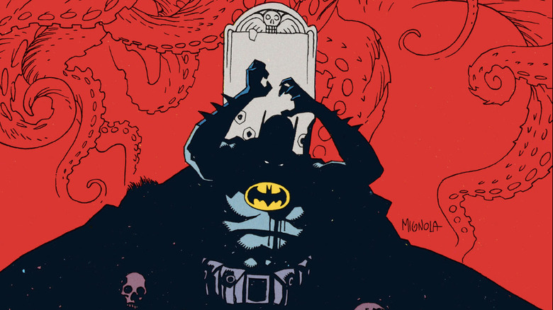 Batman Legends of the Dark Knight #54 capa de Mike Mignola