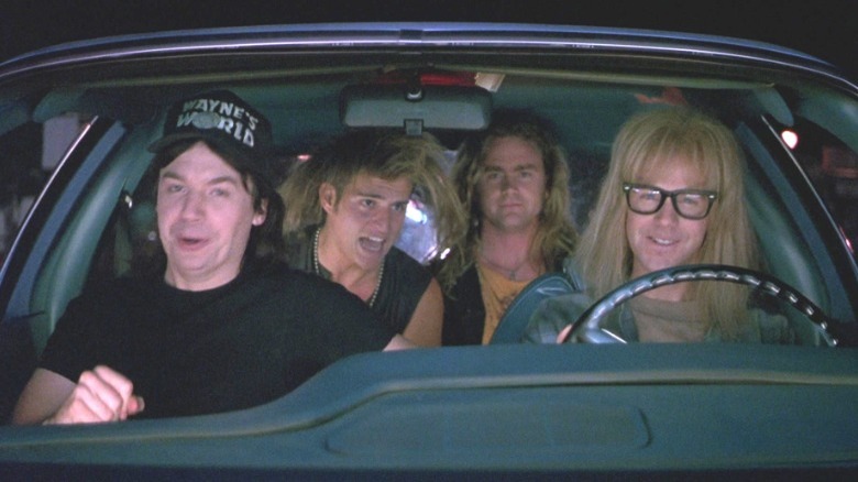 Bohemian Rhapsody scene from Wayne's World with Mike Myers and Dana Carvey