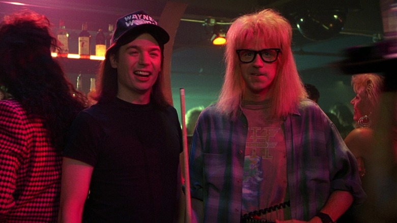 Mike Myers and Dana Carvey in Wayne's World