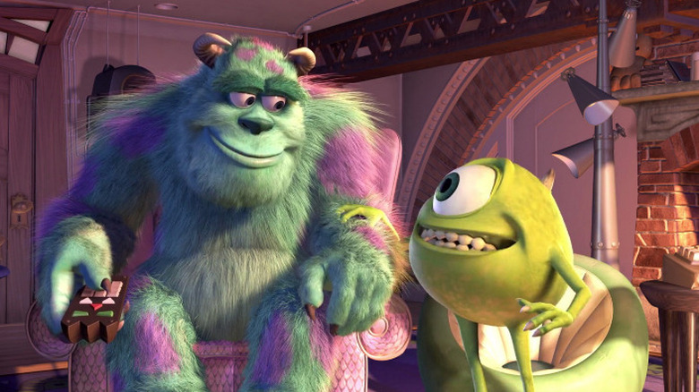 Sulley and Mike in Monsters, Inc.